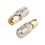 Dht Electronics 2PCS Rf Coaxial Adapter Sma To Female Gold. Fixed Price $8.16.