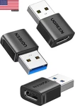 Ugreen Usb To Adapter 3PACK, Female 10GBPS Type. Fixed Price $15.91.