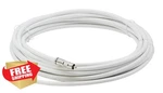 The Cimple 12FT Digital Audio Coaxial Cable White. Fixed Price $27.99.