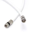 White, High Speed RG6 Coax, Frequency Coaxial Cable, 75 Feet (23 Meter). Fixed Price $22.97.