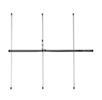 150-174MHZ Yagi Antenna, 9.2DBI, Element W/uhf Female Conn, Pctel MYA1503K. Fixed Price $272.06.