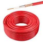 Mookeerf Coaxial Cable 100FT,LOW Loss 50 Ohm Red. Fixed Price $78.38.