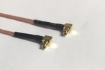 Mmcx Male Angle To Rf Jumper Cable RG178 20 Inch New Usa. Fixed Price $9.98.