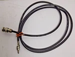 56" Rg 58 A/u Coaxial Cable /amphenol Bnc Male Connector Rf. Fixed Price $9.79.