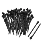 Sydien 4.7INCH Push Mount Car Cable Zip Ties Nylon Wraps Black 50 Pcs. Fixed Price $13.09.