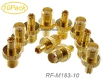 10-PACK TS9 Plug To Sma Female Jack Gold-plated Adapter, RF-M183-10. Fixed Price $14.90.