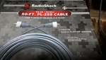New Radioshack PL-259 Cable RG-58 50-OHM Feet Long 278-971. Fixed Price $18.99.