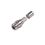 Times Microwave EZ-400-NF-X Type Female Jack Straight Connector. Fixed Price $21.50.