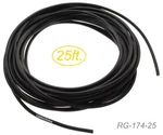 25FT RG174 Bulk 50 Ohm Micro-coax Cable, RG-174-25. Fixed Price $9.95.