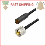 Eightwood PL259 Uhf To Din Fm/am Female Adapter RG58 Coax Cable 12 Inches. Fixed Price $12.23.