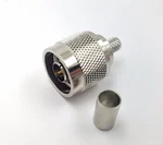 2PCS Rf Coax Connector Male Crimp Teflon Insulation Solderless LMR240. Fixed Price $10.25.