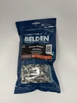 Belden DB1BNC Lot Of 25 Double Bubble Connector Coax Compression PSA59/6. Fixed Price $63.95.