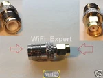 Gold Plated Rp-sma To Rp-tnc Female Adapter Antenna Router Usa. Fixed Price $5.74.