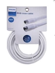 Philips RG6 Coax Cable 25 Ft White Universal SWV2155H/37 New. Fixed Price $12.99.