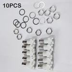 10PCS Board Pcb Mount Right Angle Bnc Female With Nut Bulkhead Connector White. Fixed Price $9.56.