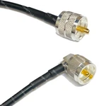 RG58 Silver PL259 Uhf Male To Angle Coax Rf Cable Usa Lot. Fixed Price $49.99.