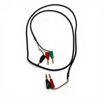 Multi-contact Mc Lab Test Lead Cable Banana Plugs Gold Plated Red Black Green. Fixed Price $24.96.
