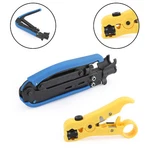 RG59 RG6 RG11 Compression Tool Connector + Cable Coaxial Crimper Ff. Fixed Price $22.62.