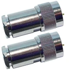 Lot Kalibur N101C Cb Heavy Duty "n" Male Connector For RG8U RG213 Coax Cable. Fixed Price $27.95.