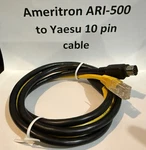Ameritron ARI-500 To Yaesu FTDX10 FTDX1200 FT-950 FT-450 10-PIN Mini-din Cable. Fixed Price $79.95.