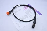 Megaphase 18 Ghz Precision Male Bulkhead Rf Coaxial Cable Ultra Low Loss 49". Fixed Price $49.00.