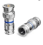 The Cimple Bnc Compression Connector For RG6 Coaxial Cable - Pack Of 100 So. Fixed Price $109.99.