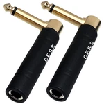 Cncess CESS-190 Guitar Plug Adapter Right Angle 1/4 Inch Ts Female To. Fixed Price $12.68.