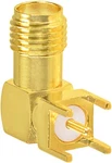 Sma Right Angle Female Pcb Edge Mount Solder Rf Coax.... Fixed Price $22.96.