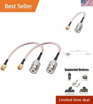 Handheld Antenna Cable Sma Uhf SO-239 Female Connectors 6'' Pack Of. Fixed Price $10.99.
