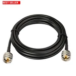 Flexible 6.5FT RG58 Coax Cable With Uhf Male Connectors For Amateur Radios. Fixed Price $17.39.