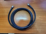 10FT 50 Ohm Braided Coaxial Cable N-male Andrew CNT-400 / Commscope Wbc. Fixed Price $10.00.