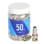 Ens Bnc Male Crimp-on Connector, 2 Piece Set, Coax Rg 59 50 Pcs. Fixed Price $21.99.