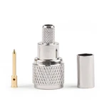 10X RG-58/U Motorola Cable Connector Mini-uhf Crimps For Antenna Male Radio. Fixed Price $15.88.