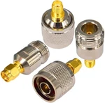 4 Pc Type & Female Sma Rf Coaxial Connector Adapter Kit. Fixed Price $15.49.