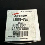 Commscope Andrews Solutions L4TNM-PSA 50 Ohm Din Male Positive Stop Complete Kit. Fixed Price $17.99.