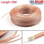 10M RG179 Rf Coaxial Cable Connector 75OHM M17/94 RG-179 Pigtail 32FT Us. Fixed Price $20.78.