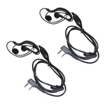 2-PACK Hands Free Headset For Retevis H-777 RT-5R RT-B6 Radio Devices. Fixed Price $10.95.