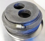 Microflect Cushion Hanger B1615 6" Diameter With Clamps New. Fixed Price $21.00.
