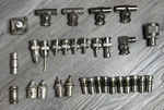 Rare Mil-spec Rf Connectors Lot! Cage Code Amphenol Kings Sealectro Midisco, Nos. Fixed Price $299.00.