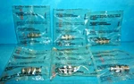 6 Amphenol Bnc Barrel Connectors (m/m) Adapters Nos Sealed. Fixed Price $14.95.