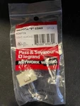 Pass & Seymour / Legrand Sff-la Smooth Coax Adapter (lot Of 6). Fixed Price $11.02.