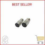 Uxcell 2PCS Antenna Catv Fm Pal Female To Jack Rf Coax Adapter. Fixed Price $8.49.