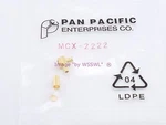 Pan Pacific MCX-2222 Crimp 90 Degree Ra Plug For RG-316 Sold By W5SWL. Fixed Price $5.45.
