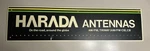 Vintage Antique Advertising Dealer Display Sign Harada Antennas Am Fm Triway Cb. Fixed Price $64.00.