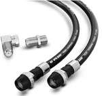 G-plug RG6 Coaxial Cable 200FT Quad Shielded, Waterproof, 75 Ohm With F-typ. Fixed Price $28.50.