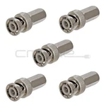 Bnc Twist-on Connector Male Plug For RG6 Coax Cables Dvr Cctv Camera 5PCS. Fixed Price $8.49.