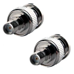 2PC Bnc Male-sma Female Adapter; Rtl-sdr Software Defined Radio Adaptor Jack Usa. Fixed Price $7.95.