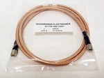 40" Richardson Elect. 40-700-400-700H Sma Rf Teflon Silver Coax Cable Bnib. Fixed Price $13.55.