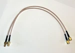 (2-PACK) Bingfu Sma Female Bulkhead Mount To Rf Coax Pigtail Cable New. Fixed Price $9.88.