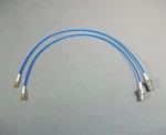 Huber Suhner 23006326 18" Coaxial Cable Bnc Bulkhead Smb Lot Of DC-5GHZ.. Fixed Price $29.87.